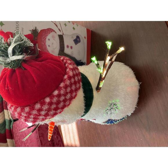 Merry Brite 14” Fiber Optic Snowman - Picture 5 of 8